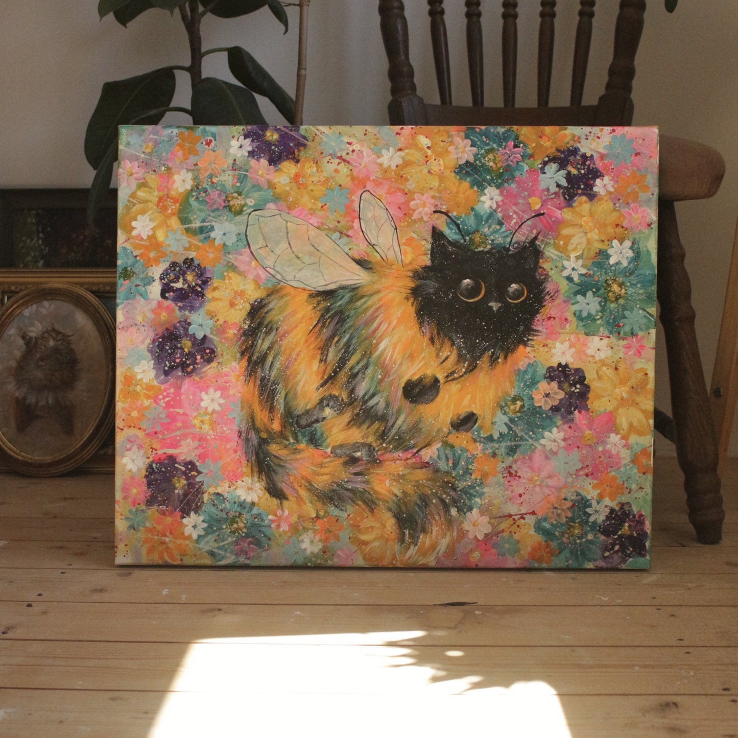Original painting on canvas, 46x56cm