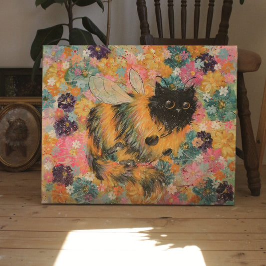 Original painting on canvas, 46x56cm