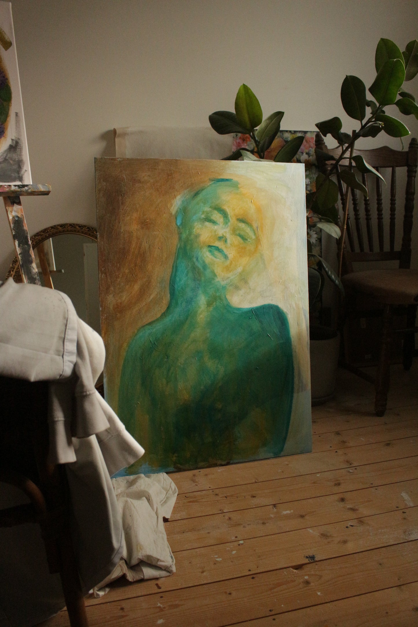 Original Painting Woman figure