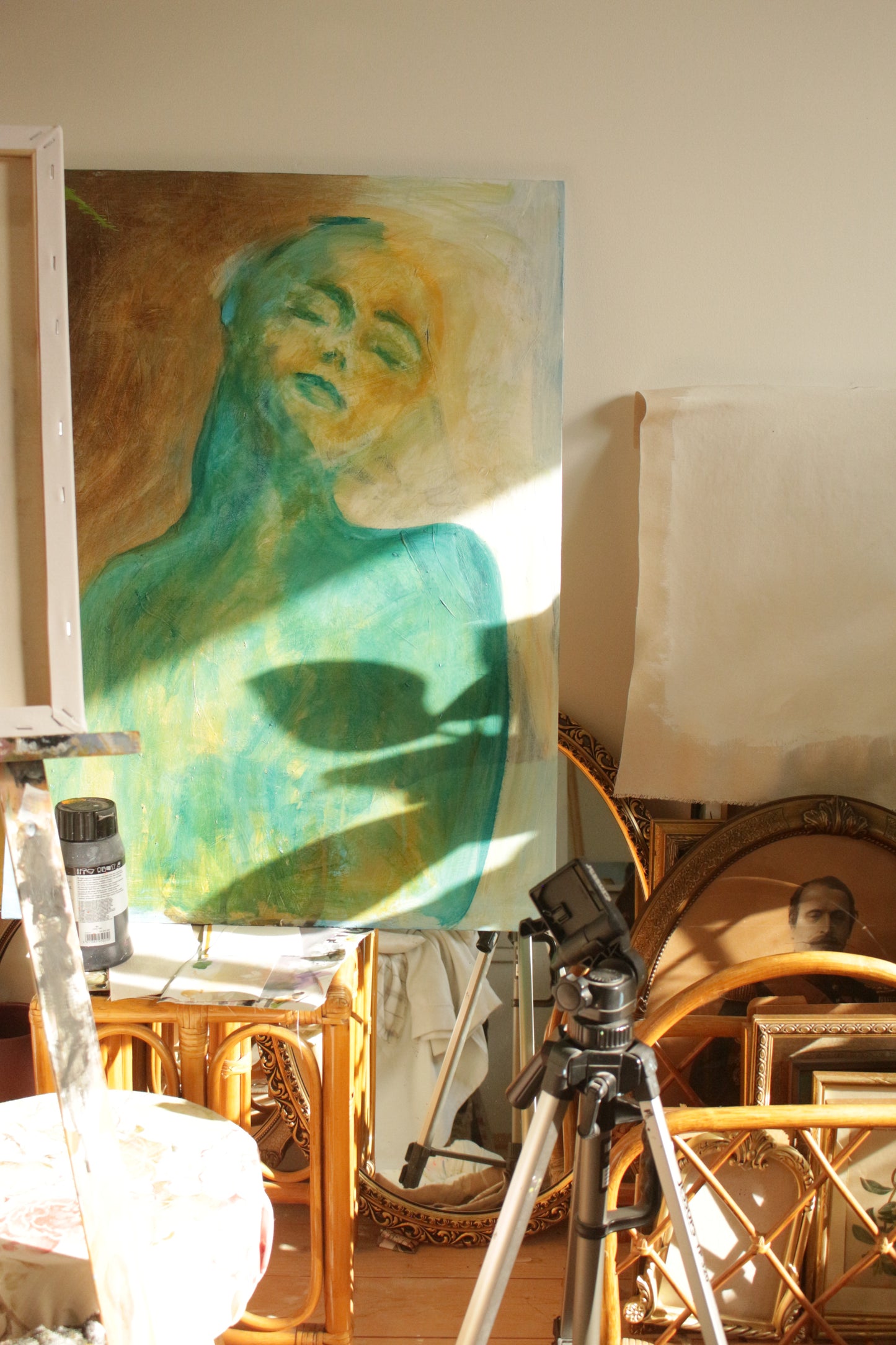 Original Painting Woman figure