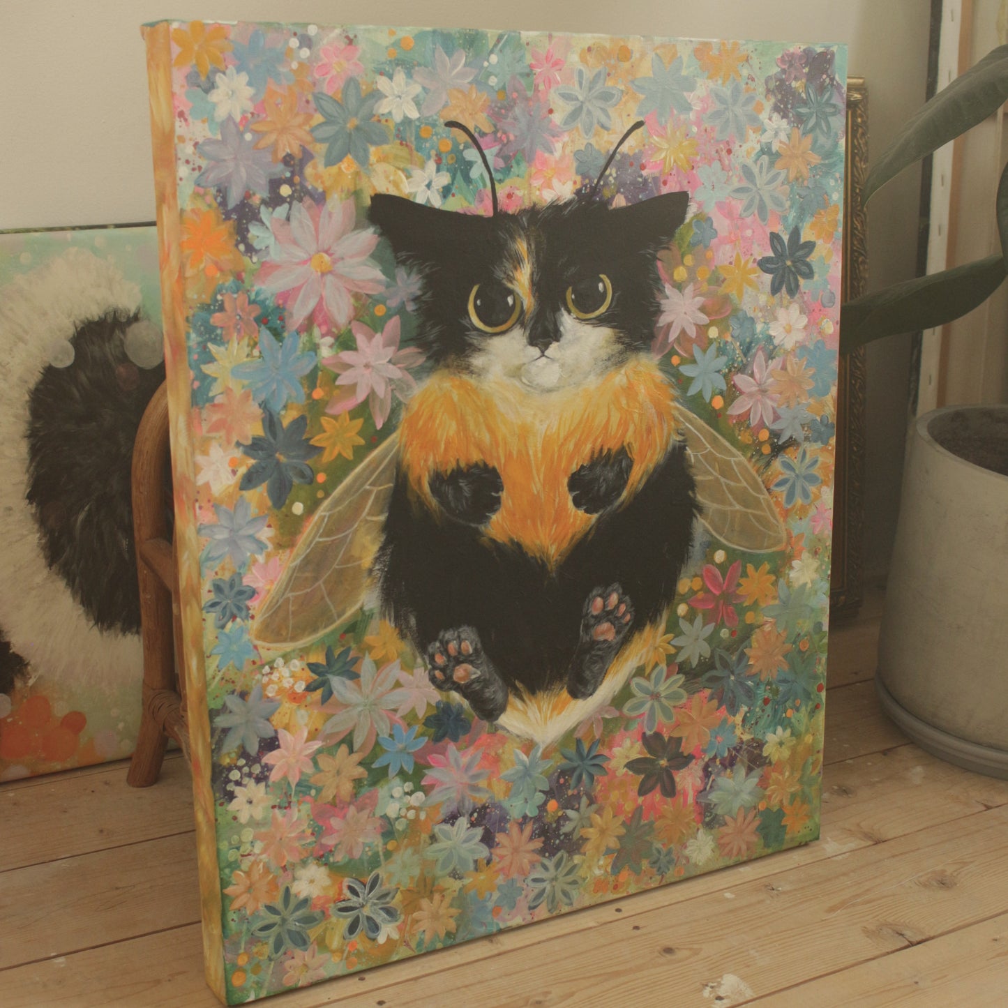 Original painting on canvas, 46x56cm