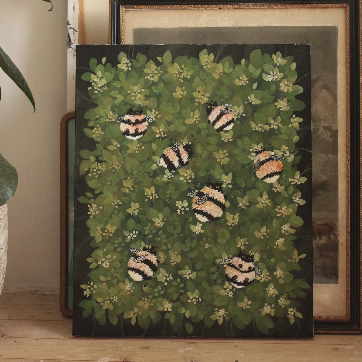 Original painting on canvas, 46x56cm