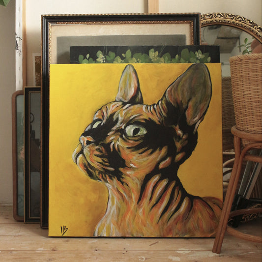 Original painting on canvas 50 x 50 cm