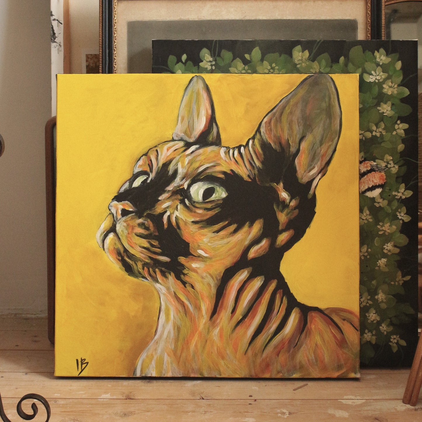 Original painting on canvas 50 x 50 cm